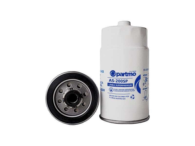 filtro separador de agua combustible, distribuidora herca