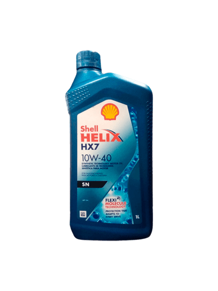 Aceite Shell Helix HX7 10W-40 distribuidora herca