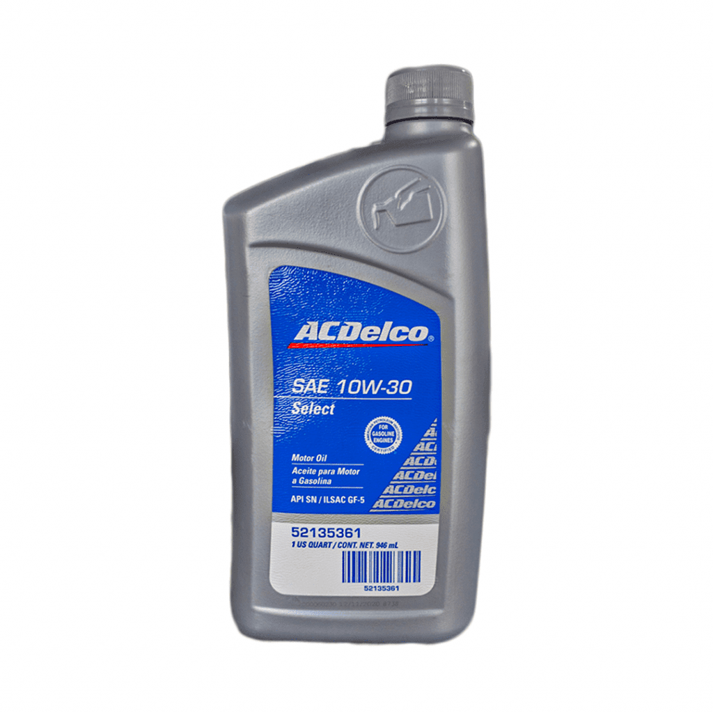 ACDelco 10W30 API SN 1/4 - Distribuidora Herca Asociados s.a.s