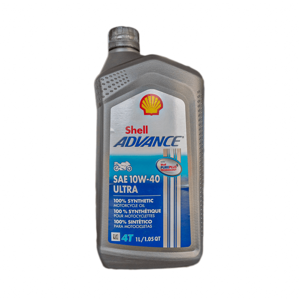 Shell Advance Ultra 10W40 4T 1/4 - litro - Distribuidora Herca Asociados S.A.S