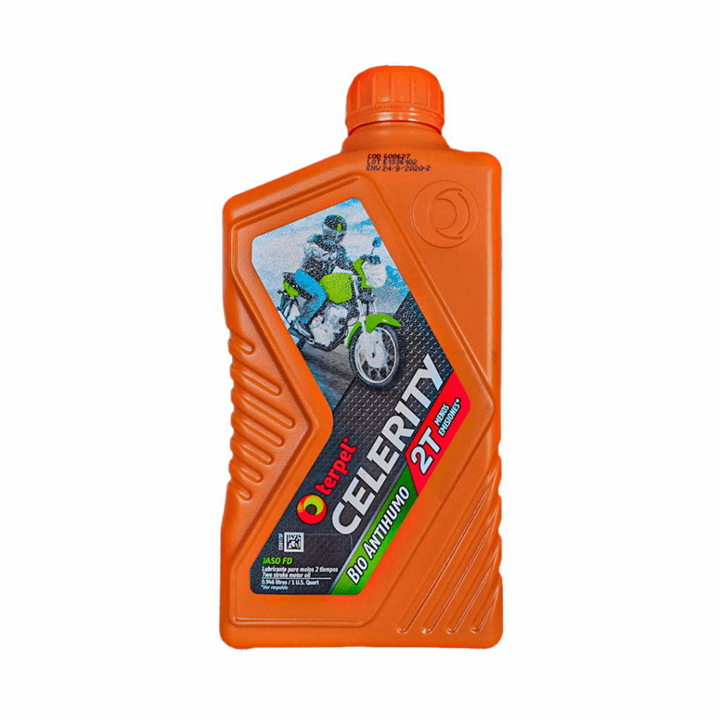 Terpel Celerity 2T Bio Antihumo 1/4 - Distribuidora Herca Asociados S.A.S