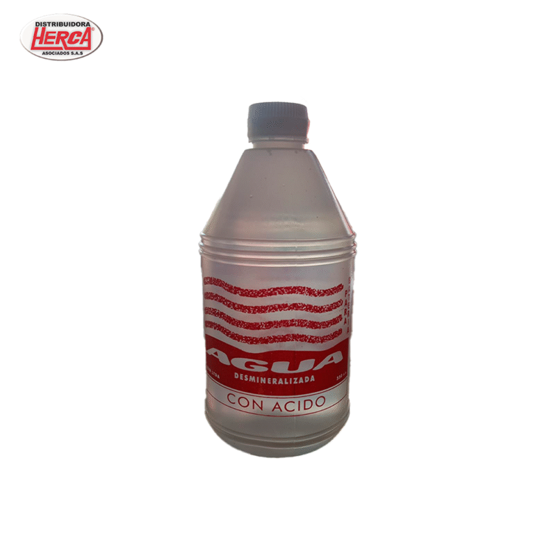 Electrolito para baterías Agua con ácido Isin - Botella de 550 ml