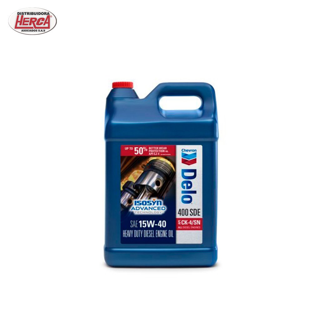 Aceite de Motor Delo 400 SAE 15W40 API CK-4 | Motores Diésel