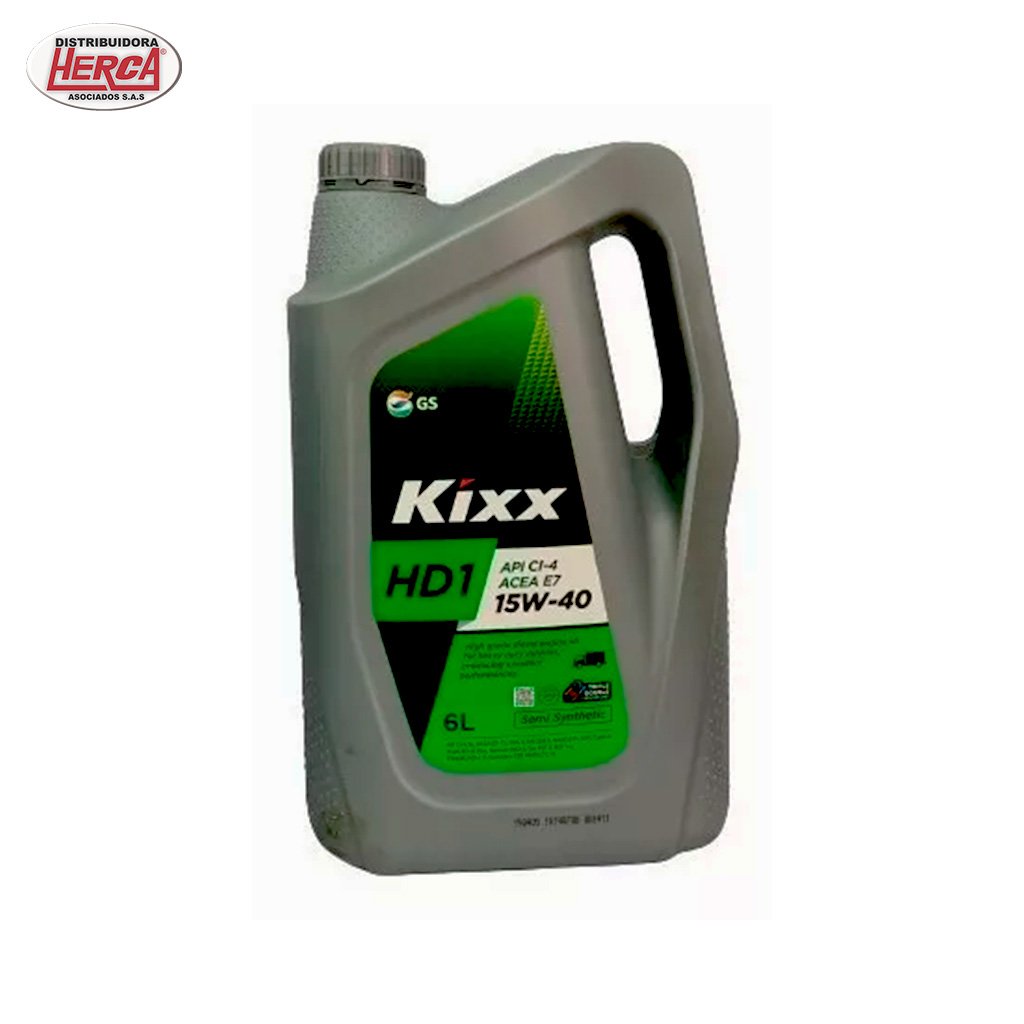 Aceite de Motor KIXX 15W40 CI-4 en presentación 1/6.