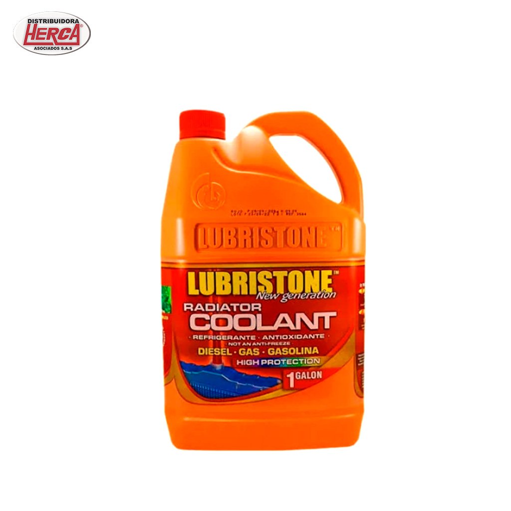 Lubristone Rojo Refrigerante 1/6 Protección superior para el sistema de enfriamiento. Evita el sobrecalentamiento y prolonga la vida útil de tu motor.