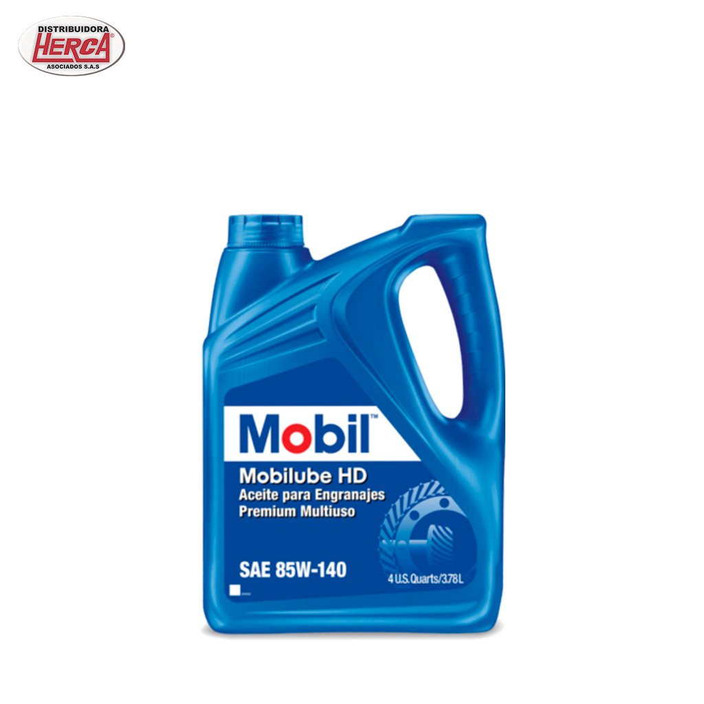 Mobilube HD 85W140 1/6: Aceite de Transmisión de Alto Rendimiento