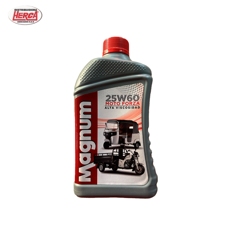 Magnum Moto Forza 25W60 1/4 - Aceite para motor para motos deportivas - Compra en Distribuidora Herca S.A.S
