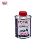 Líquido de frenos DOT 4 Wagner de 250 cm³. Protección contra corrosión, resistencia al calor y seguridad para tus frenos.