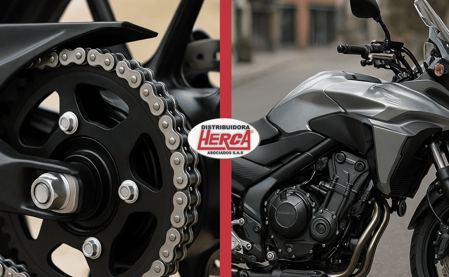 Blog - ¿Cómo hacerle mantenimiento a la cadena de mi moto? - Distribuidora Herca Asociados S.A.S