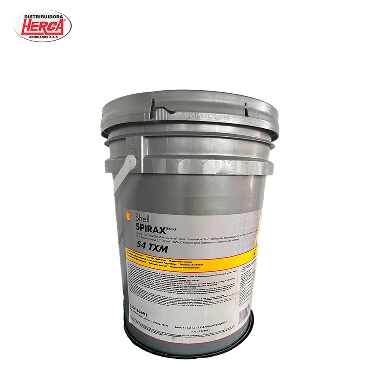 Shell Spirax S4 TXM Tamaño 1/5 - Distribuidora Herca Asociados s.a.s